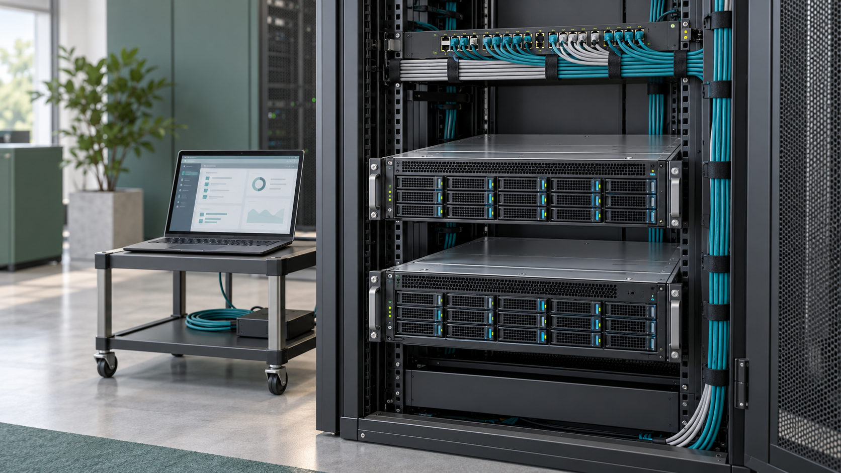 Illustrative rack servers and IT infrastructure